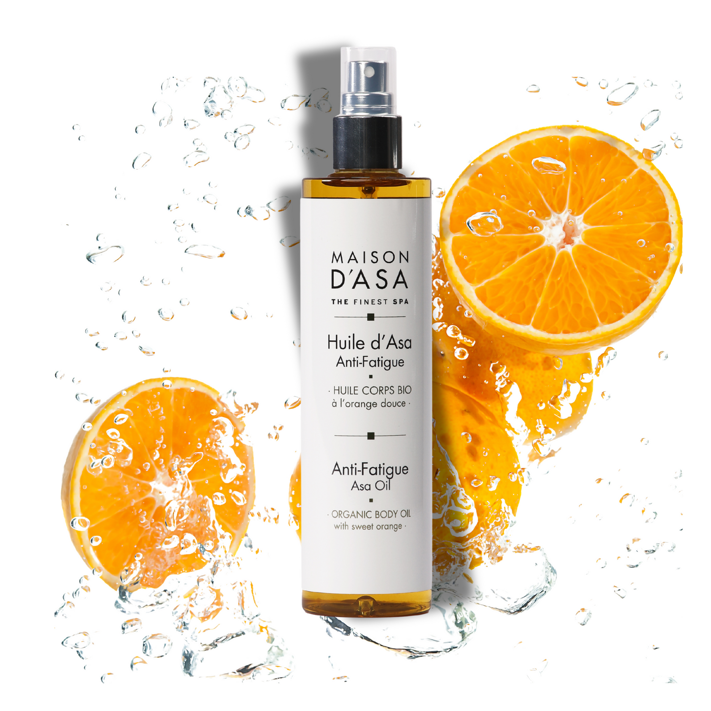 Huile Revitalisante - Anti-fatigue à l'orange douce