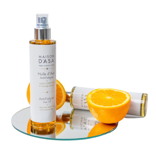 Huile Revitalisante - Anti-fatigue à l'orange douce