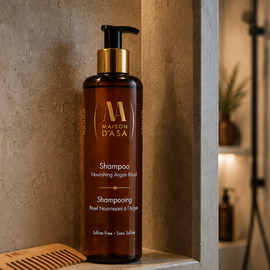 Shampooing Nourrissant à l’Huile d’Argan et à la Fleur d'Oranger